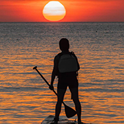 Stand Up Paddle Board ( Sunset )