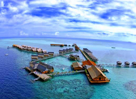 4D3N Semporna (2 nights at Sipadan Kapalai Dive Resort)